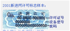 China MII Network Access Licence Mark